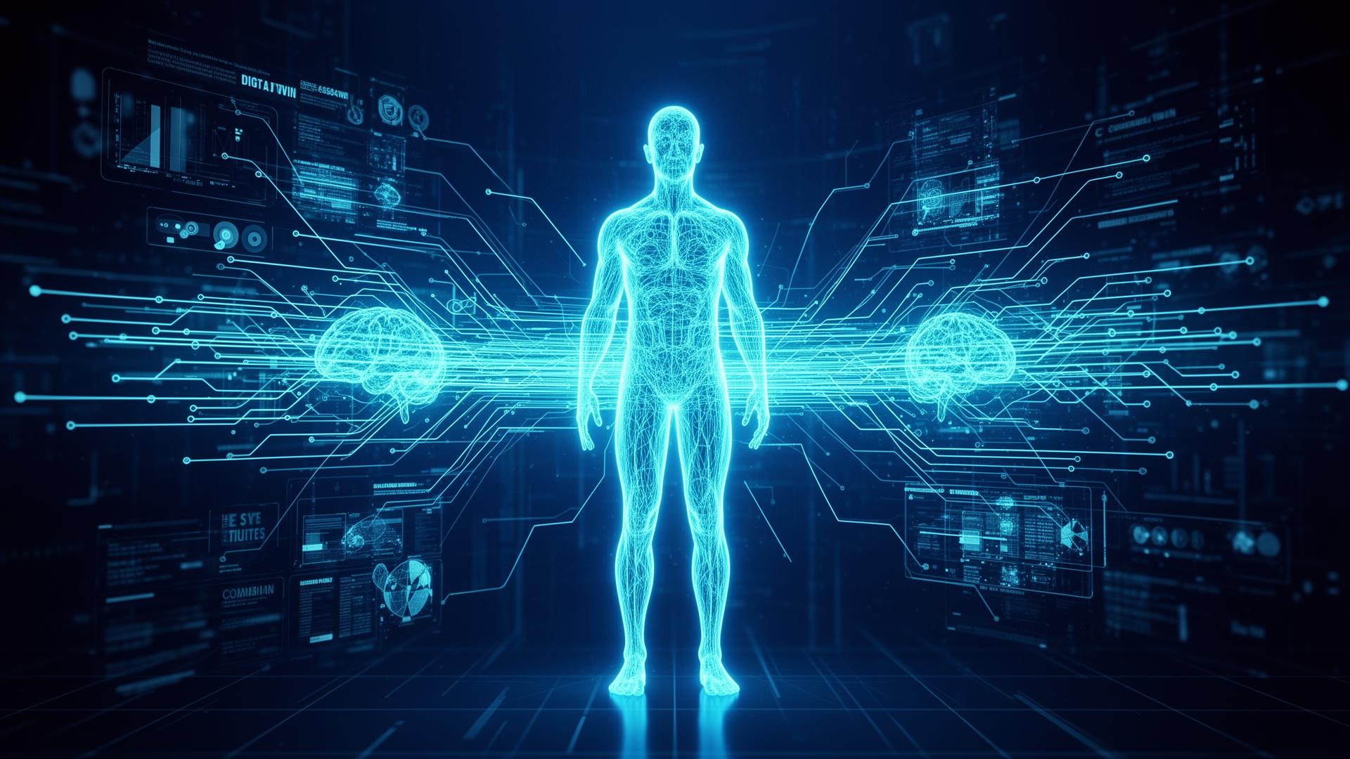 Digital Twin Concept Visualization